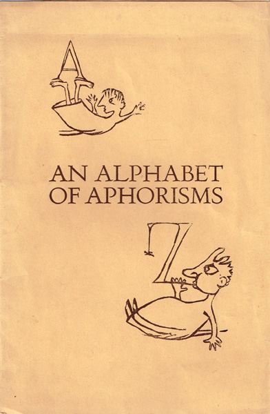 Ussher, Arland. An Alphabet of Aphorisms and Midnight Court and the Adventures Of a Luckless Fellow. at Whyte's Auctions