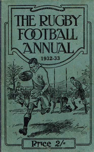 Rugby Football Annual. The Rugby Football Annual 1927/28, 1928/29, 1931/32, 1932/33, 1935/36, 1937/38, 39/40 at Whyte's Auctions