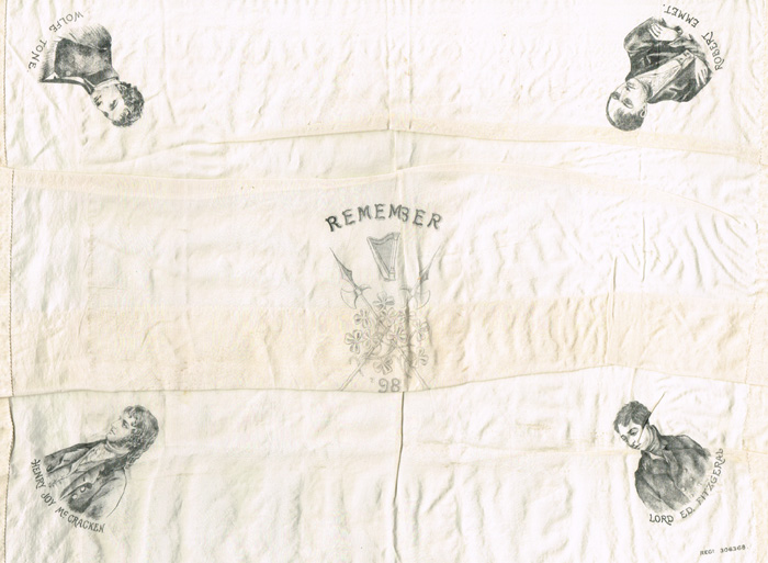 Remember '98" silk handkerchief" at Whyte's Auctions