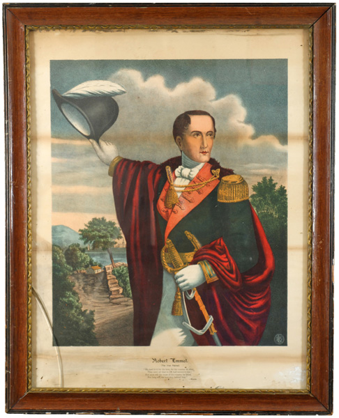 Robert Emmet print at Whyte's Auctions