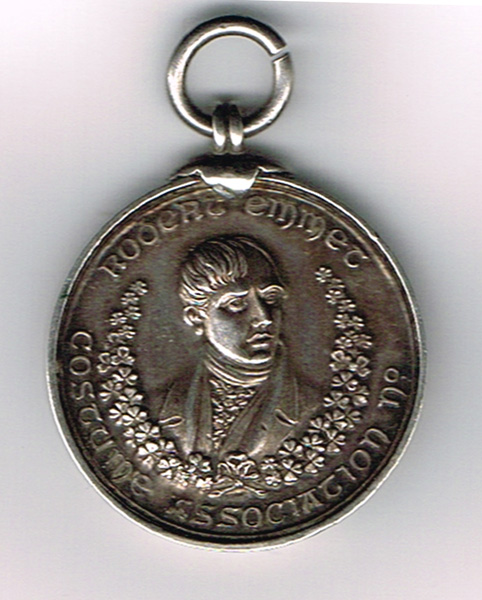 Robert Emmet commemorative medal at Whyte's Auctions