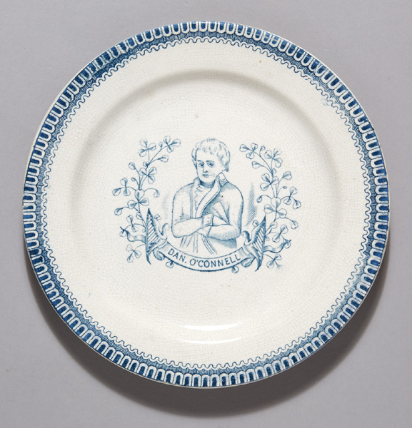 Daniel O'Connell side plate at Whyte's Auctions