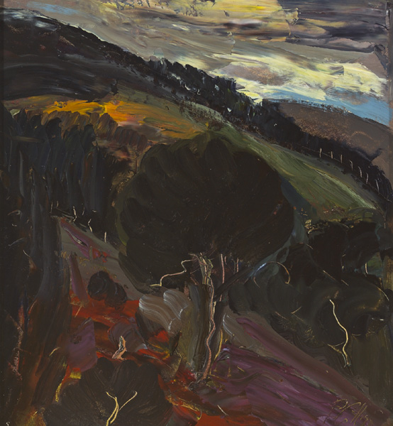 WICKLOW LANDSCAPE by Peter Collis RHA (1929-2012) at Whyte's Auctions