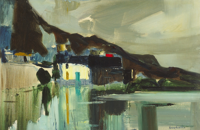 REFLECTIONS, DONEGAL by Kenneth Webb RWA FRSA RUA (b.1927) at Whyte's Auctions