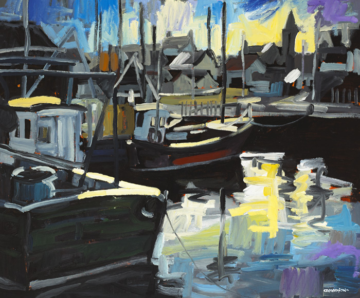 LATE AFTERNOON, ARDGLASS, 1998 by Colin Davidson RUA (b.1968) at Whyte's Auctions