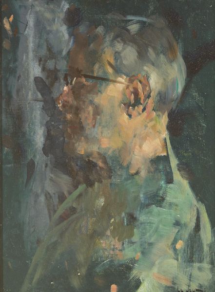 SELF PORTRAIT by James le Jeune RHA (1910-1983) at Whyte's Auctions