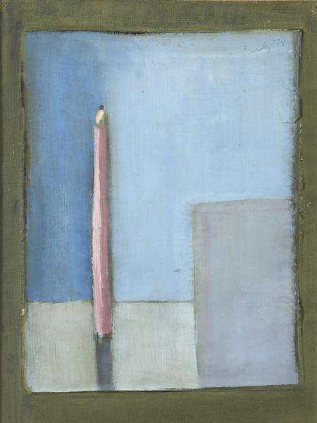 PINK PENCIL, 1974 by Charles Brady HRHA (1926-1997) at Whyte's Auctions