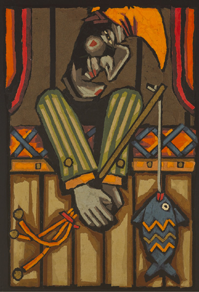 MR PUNCH FISHING by Graham Knuttel (b.1954) at Whyte's Auctions