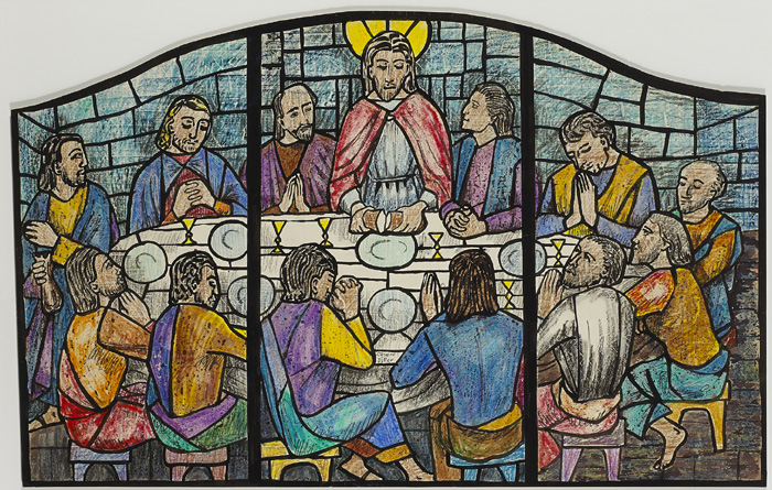 THE LAST SUPPER by Gerard Dillon (1916-1971) (1916-1971) at Whyte's Auctions