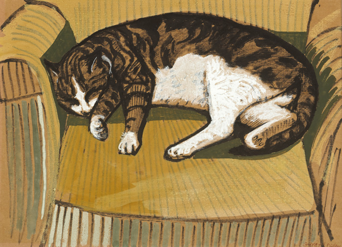 CAT by Gerard Dillon (1916-1971) (1916-1971) at Whyte's Auctions