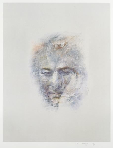 IMAGE OF SEAMUS HEANEY by Louis le Brocquy HRHA (1916-2012) HRHA (1916-2012) at Whyte's Auctions