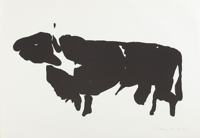 THE T�IN. THE BULL OF CUAILNGE, 1969 by Louis le Brocquy HRHA (1916-2012) at Whyte's Auctions