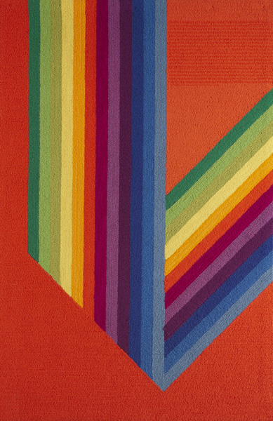RAINBOW (RED), c.1980 by Patrick Scott HRHA (1921-2014) HRHA (1921-2014) at Whyte's Auctions