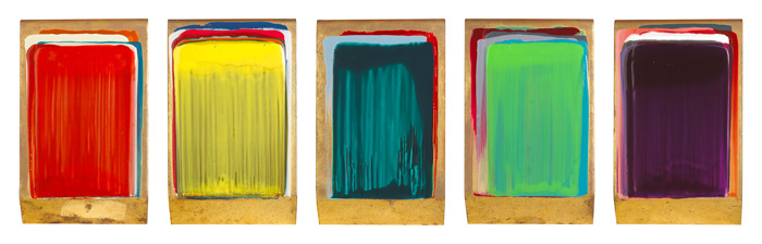 FIVE PART COLOUR COLLECTION by Ciarán Lennon (b.1947) (b.1947) at Whyte's Auctions