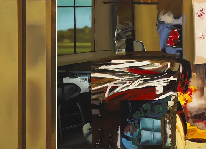 THE HIDEOUT (DIPTYCH) by Mary Therese Keown (b.1974) at Whyte's Auctions