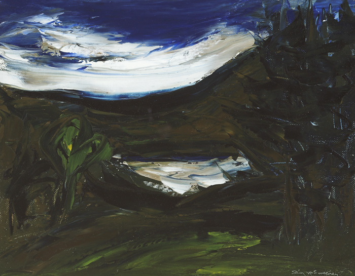 LANDSCAPE by Seán McSweeney HRHA (b.1935) HRHA (b.1935) at Whyte's Auctions