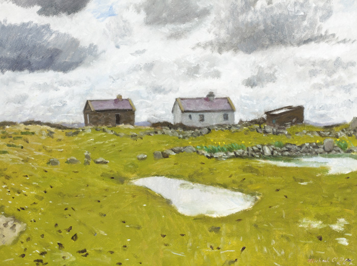 THE PAINTER'S COTTAGE, 2002 by Michael O'Dea RHA (b.1958) at Whyte's Auctions
