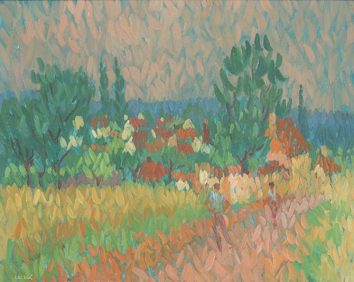 VIEWING BARLEY ABOVE VERNON, 1989 at Whyte's Auctions