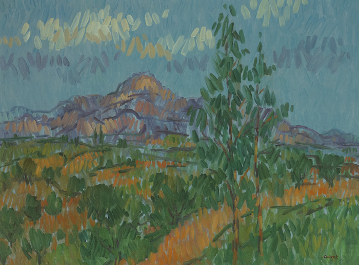 LANDSCAPE NEAR NERJA, SPAIN by Desmond Carrick RHA (1928-2012) at Whyte's Auctions