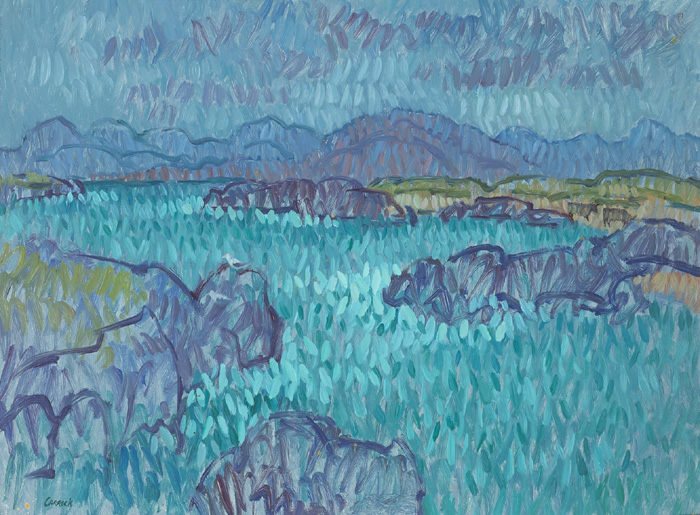 RUSHEEN INISBOFIN, 1995 by Desmond Carrick sold for �1,250 at Whyte's Auctions