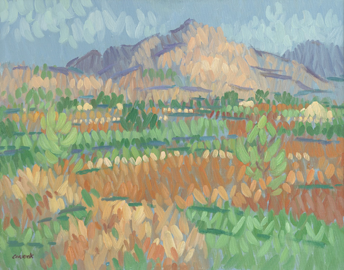 MOUNTAIN VIEW by Desmond Carrick RHA (1928-2012) at Whyte's Auctions