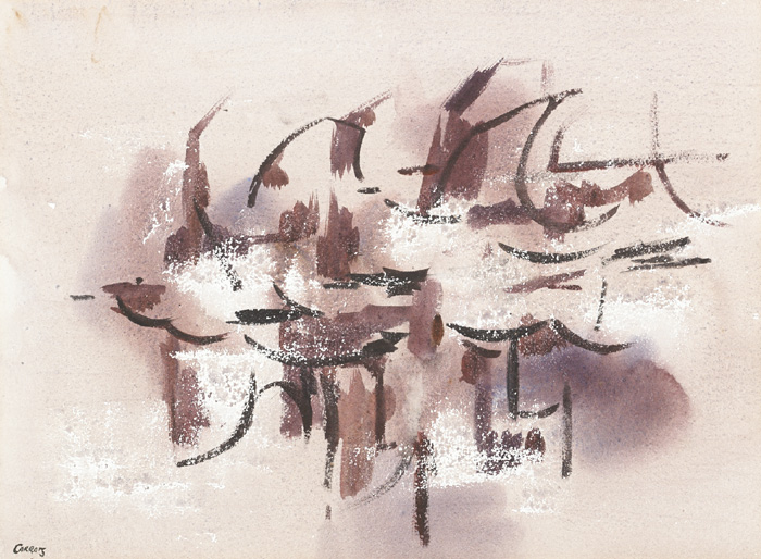 BIRDS ON AN EARLY MORNING by Desmond Carrick RHA (1928-2012) at Whyte's Auctions