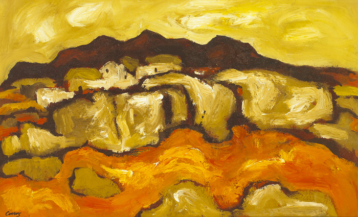 CONNEMARA LANDSCAPE by Desmond Carrick RHA (1928-2012) at Whyte's Auctions