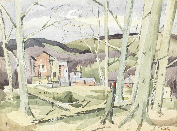 DISCARDED BRICKWORKS by Desmond Carrick RHA (1928-2012) at Whyte's Auctions