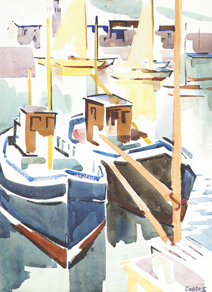 BD SOL AG TEACHT I DTR (INCOMING YACHTS) by Desmond Carrick RHA (1928-2012) at Whyte's Auctions