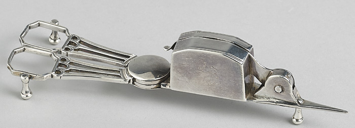 A George III silver wick scissors at Whyte's Auctions