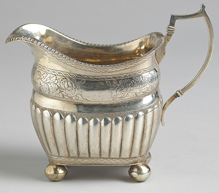 A George III Irish silver milk jug at Whyte's Auctions