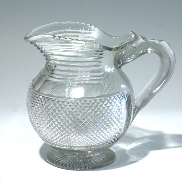 1820s Irish glass water jug at Whyte's Auctions