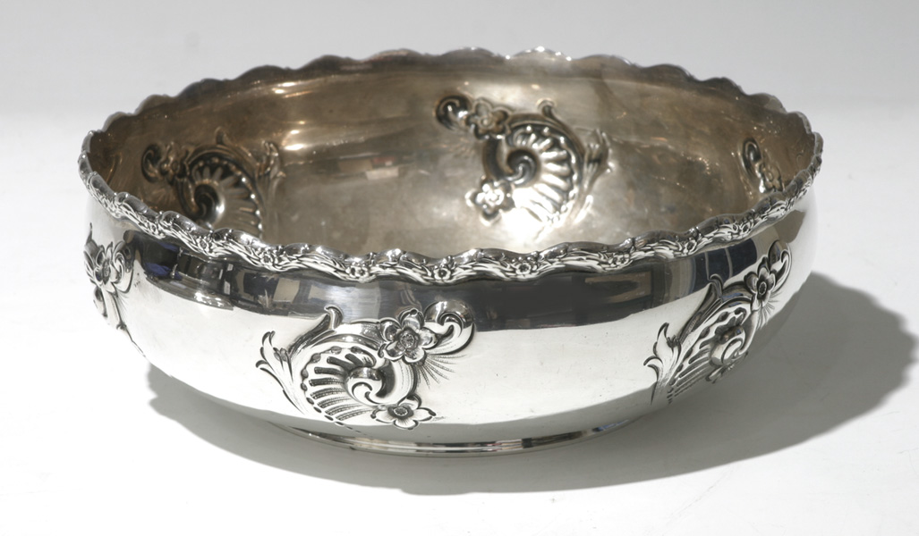 A late 19th century American silver bowl at Whyte's Auctions