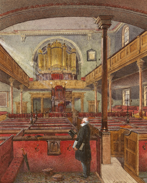 KIRKGATE CHAPEL by John Sowden (British, 18381926) at Whyte's Auctions