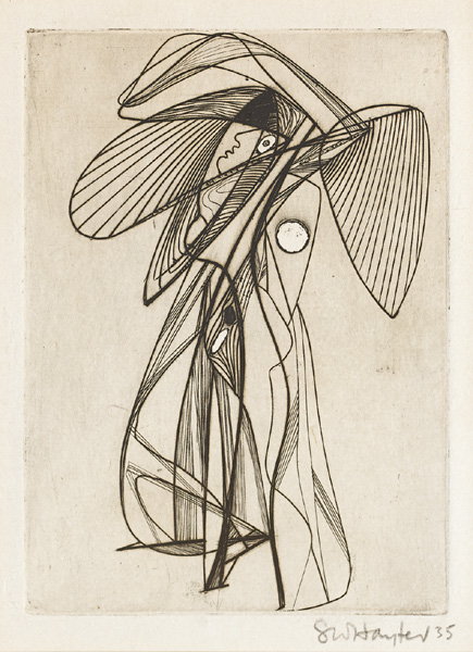 NOSTRADAM, 1935 by Stanley William Hayter (1901-1988) at Whyte's Auctions
