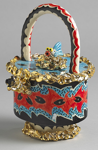 BLUE FISH TEAPOT, 2009 by Ann-Marie Robinson  at Whyte's Auctions