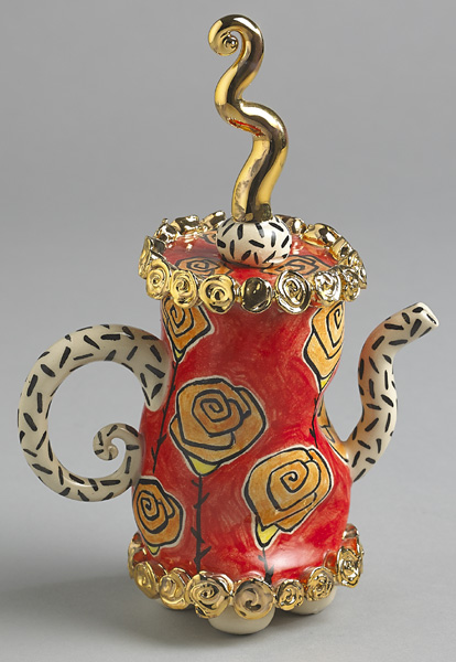 JESTER HAT TEAPOT, 2009 by Ann-Marie Robinson  at Whyte's Auctions