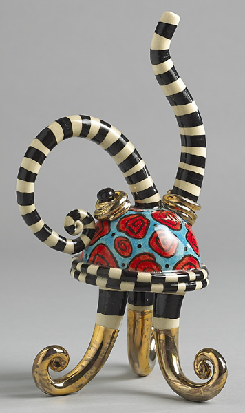 CRAZY FOOT TEAPOT, 2010 by Ann-Marie Robinson sold for 470 at Whyte's Auctions