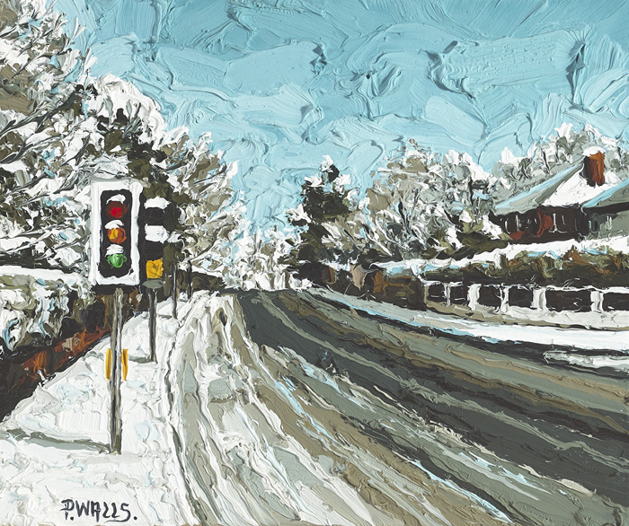 SLIGHT THAW, MALONE ROAD, BELFAST, 2012 by Paul Walls sold for �320 at Whyte's Auctions