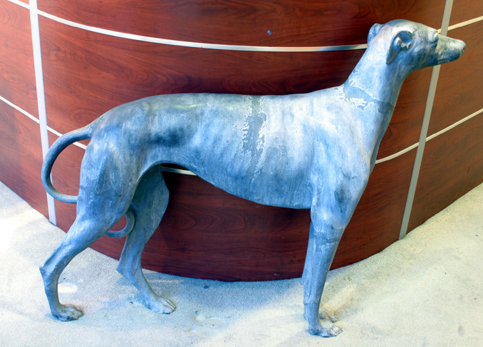 STANDING GREYHOUND at Whyte's Auctions