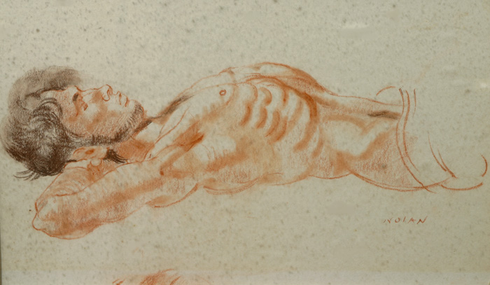 FIGURE STUDY by James Nolan RHA PPWCSI (b.1929) at Whyte's Auctions