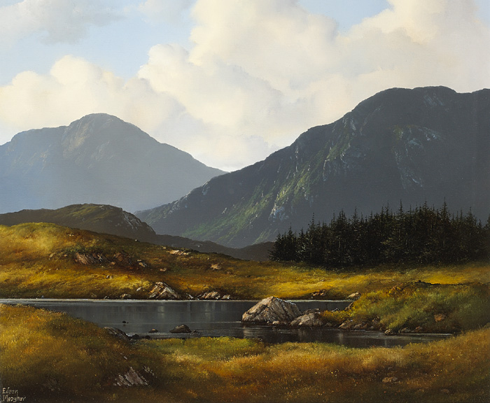 CONNEMARA SCENE by Eileen Meagher sold for 1,200 at Whyte's Auctions