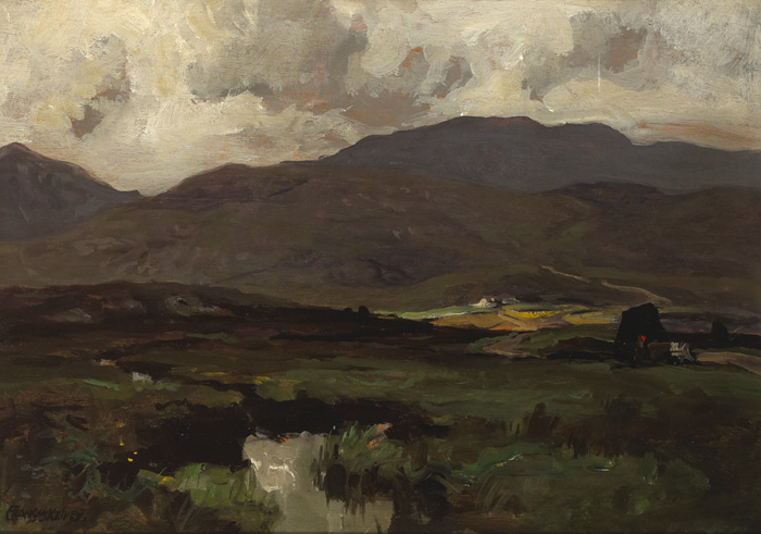 GLENVEAGH HILLS by Frank McKelvey sold for 2,900 at Whyte's Auctions