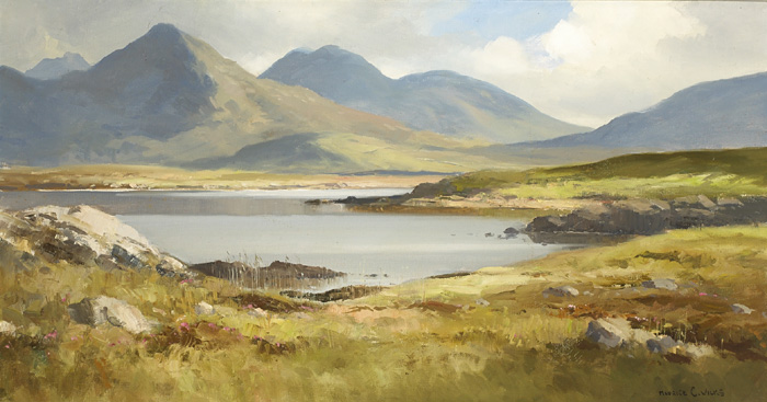 CONNEMARA LANDSCAPE by Maurice Canning Wilks RUA ARHA (1910-1984) at Whyte's Auctions