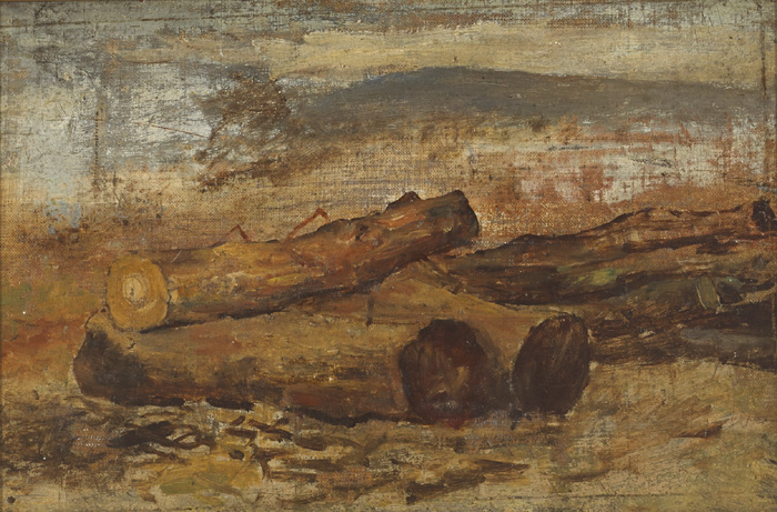 LOGS ON SEASHORE at Whyte's Auctions