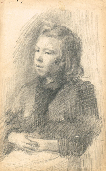 SKETCHBOOK OF 20 WORKS INCLUDING PORTRAITS AND LIFE DRAWING by Sarah Henrietta Purser sold for �2,100 at Whyte's Auctions