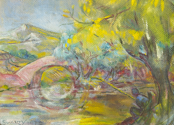 BRIDGE, 1972 by Mary Swanzy sold for �4,800 at Whyte's Auctions