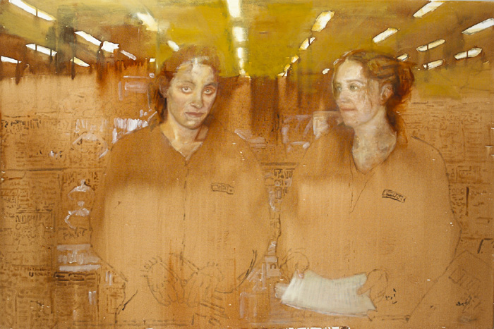 EMMA AND HER SISTER LEANNE, SPAR SERIES, 2006 by Margaret Corcoran sold for �1,900 at Whyte's Auctions