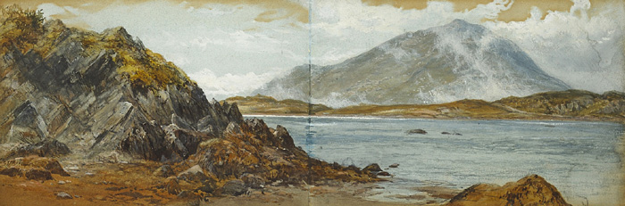 LANDSCAPE OF ROCKY COASTLINE at Whyte's Auctions