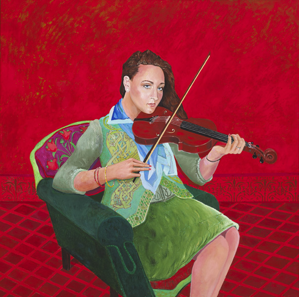 THE FIDDLE PLAYER by Gabriel Murray (b.1958) at Whyte's Auctions
